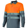 GRIS/NARANJA NEÓN