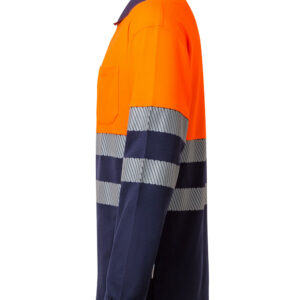 VELILLA 305525 POLO ALGODÓN BICOLOR ML RS - Imagen 4
