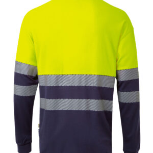 VELILLA 305525 POLO ALGODÓN BICOLOR ML RS - Imagen 7